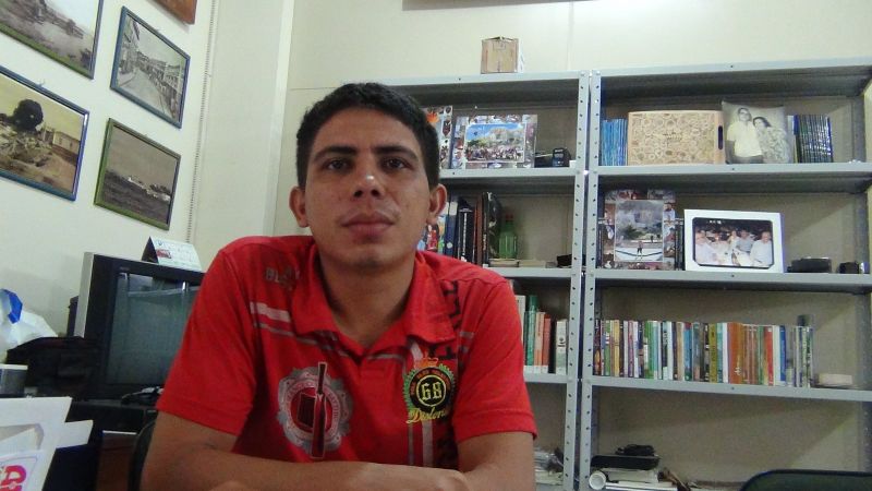 Silvan Cardoso. Membro do Sebo Porão Cultural e cronista do Jornal de Santarém